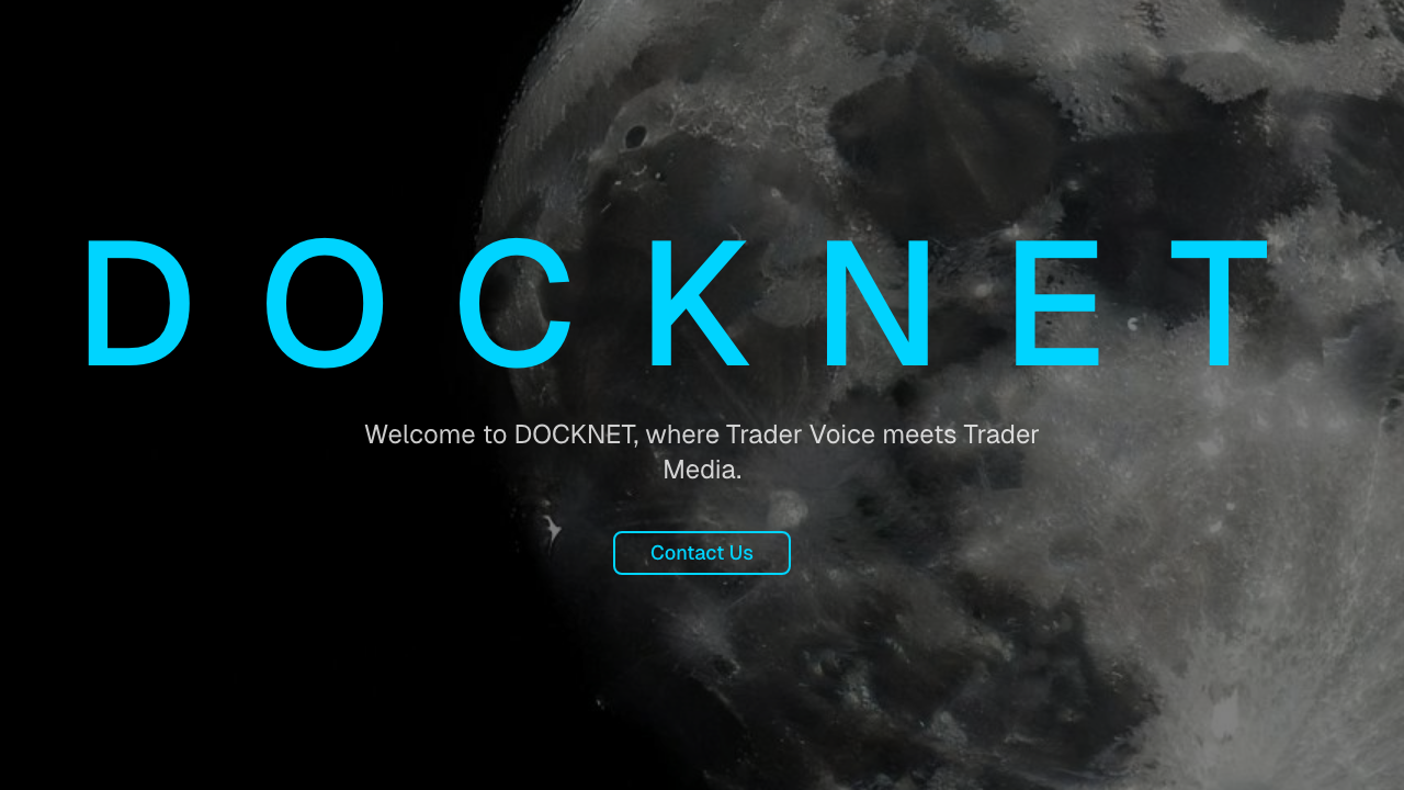 Docknet website preview